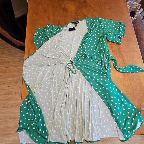 Ashley Stewart Wrap Around Maxi Dress Size 22/24 NWT - Picture 7 of 11